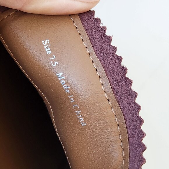 Dolce Vita Arabel Loafers Flat Brown Black Patent Leather Slip-On Shoes Preppy - Picture 7 of 11